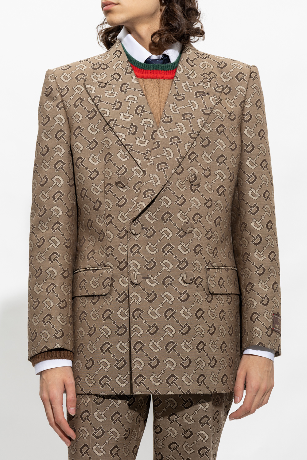 Gucci Patterned blazer | Men's Clothing | Square gucci